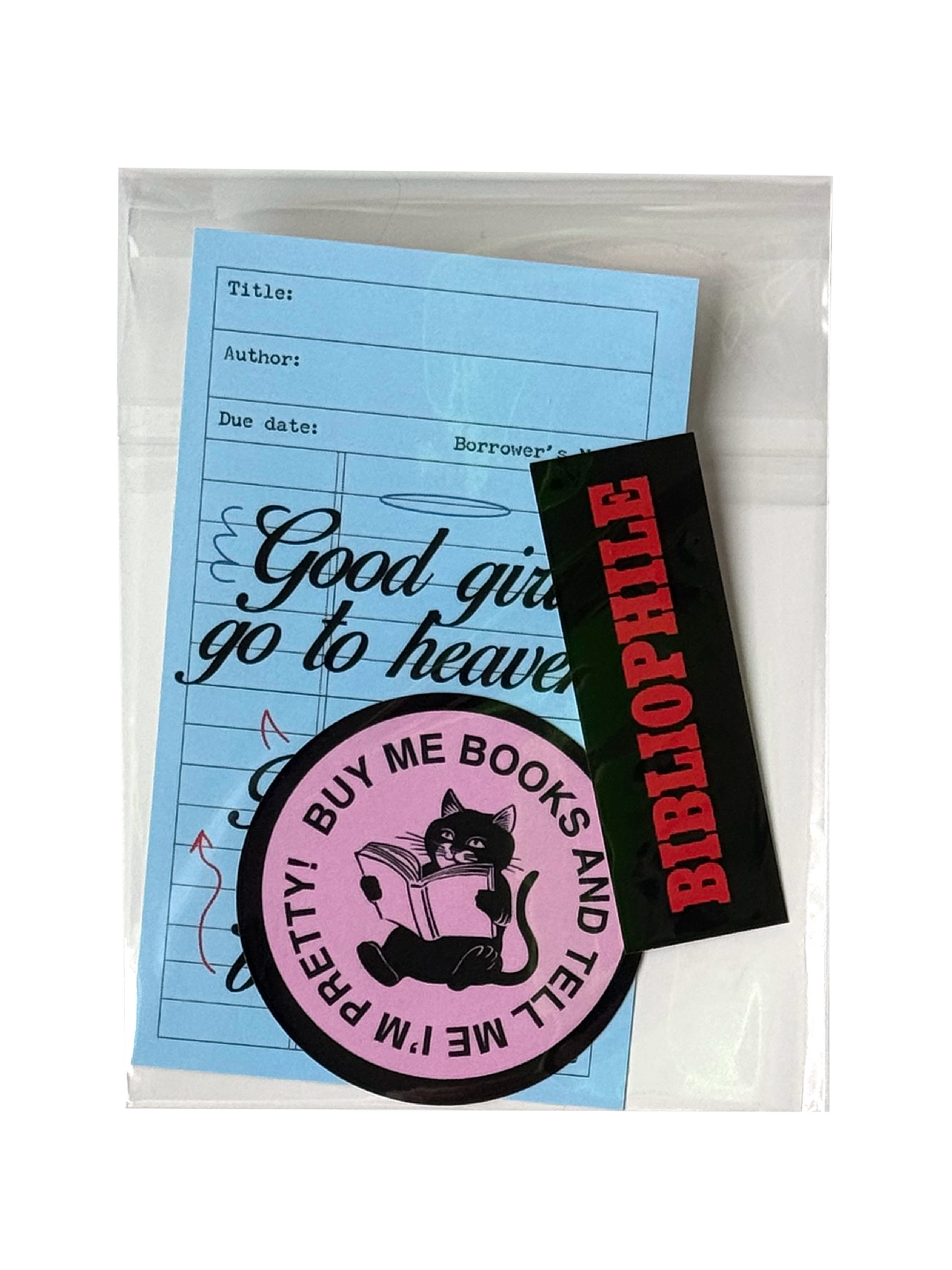 Bibliophile Sticker Pack