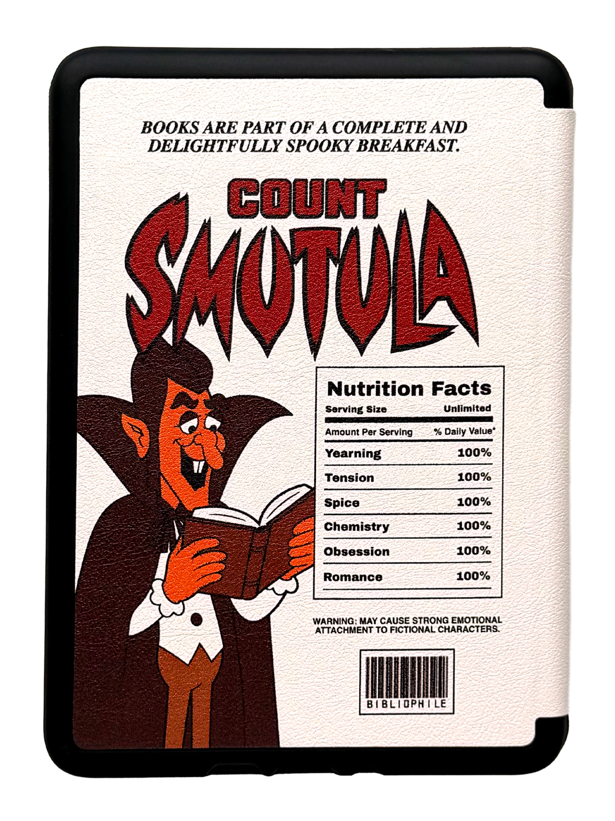 Count Smutula Vintage Cereal Kindle and Kobo Case