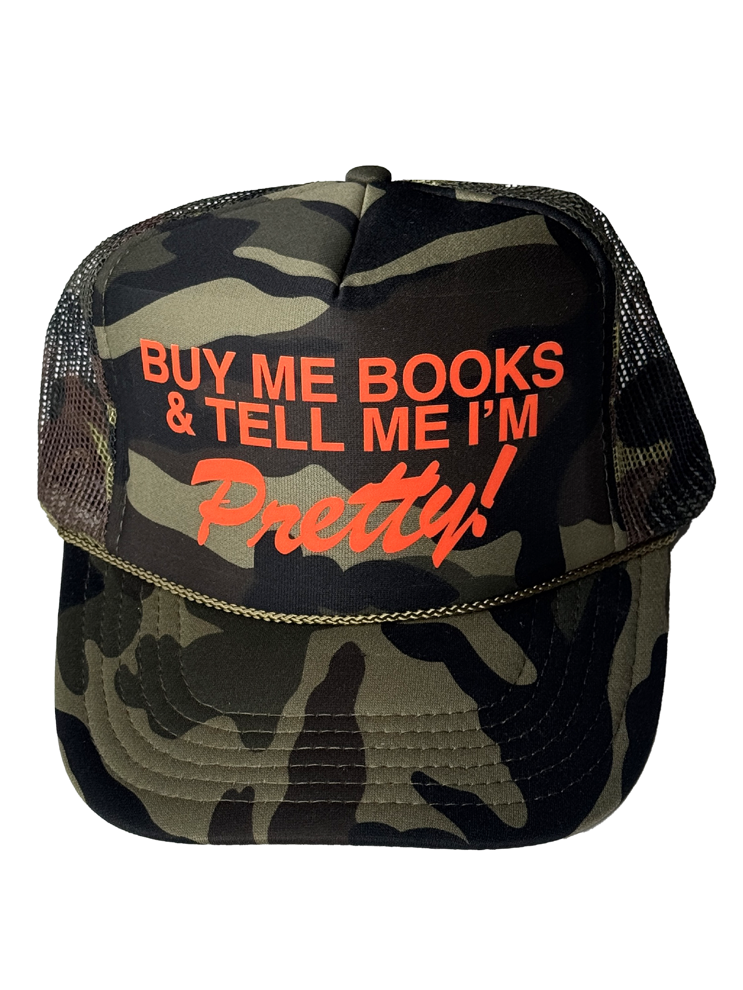 Buy Me Books Hat in Camo