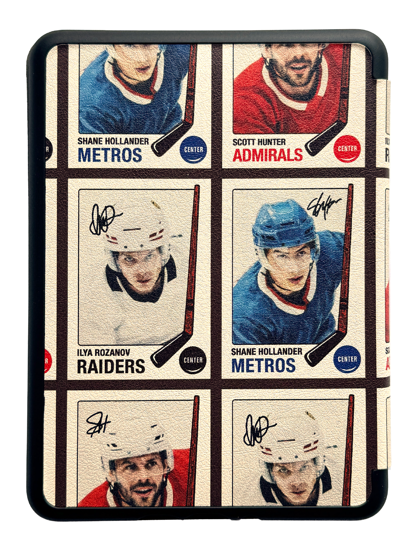 Hockey Trading Cards Kindle Case