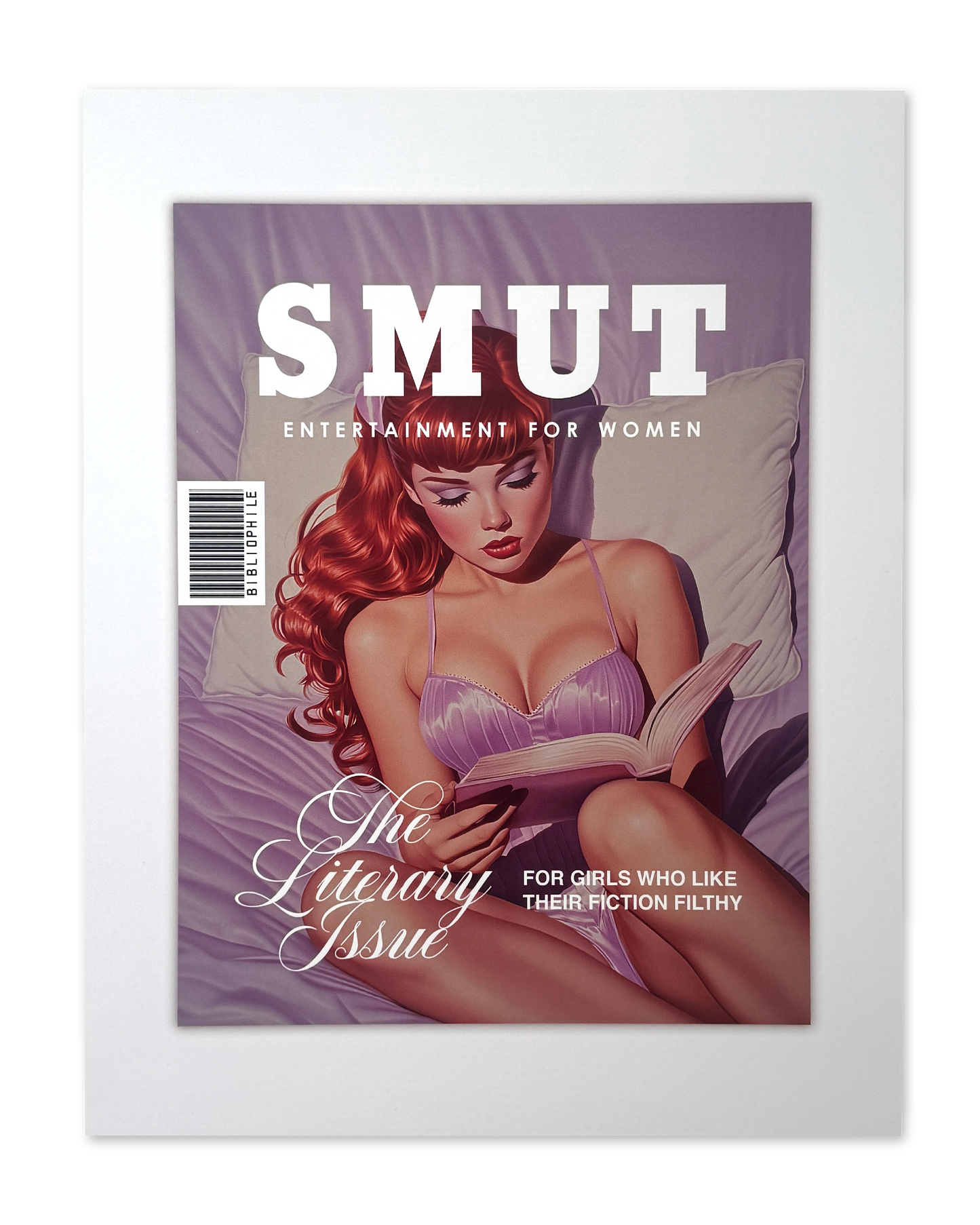 Lilac Smutgirl Art Print