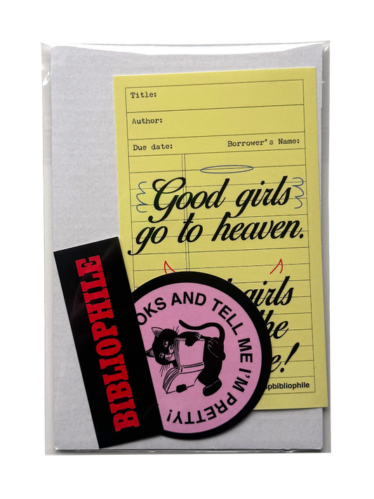 Bibliophile Sticker Pack