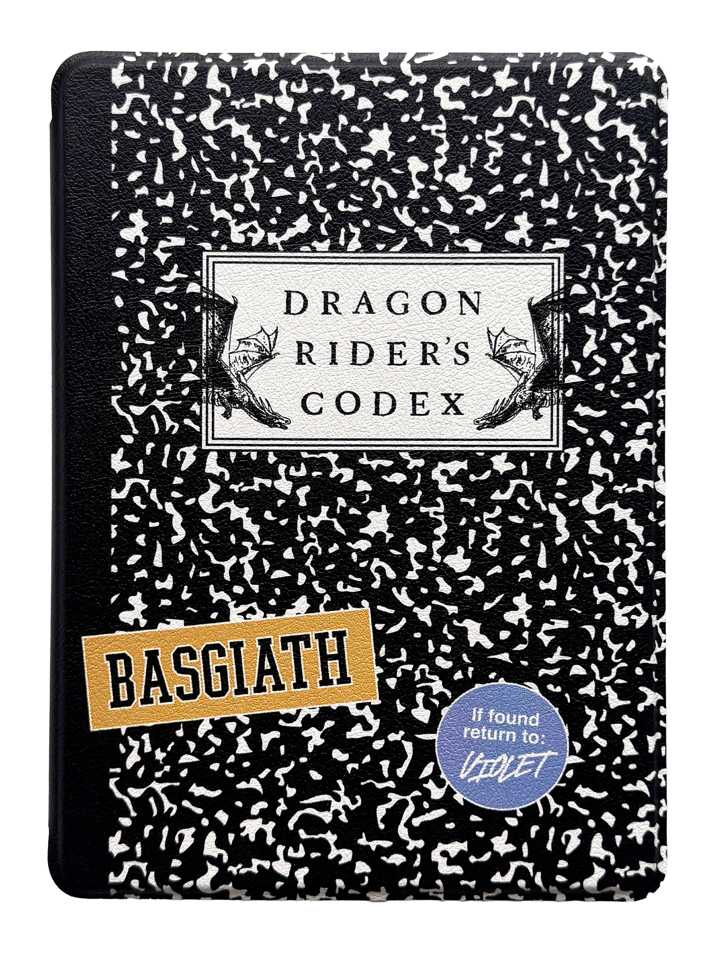 Dragon Rider's Notebook Kindle Case