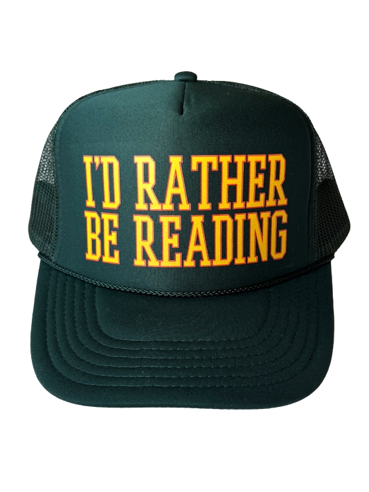 I'd Rather Be Reading Hat