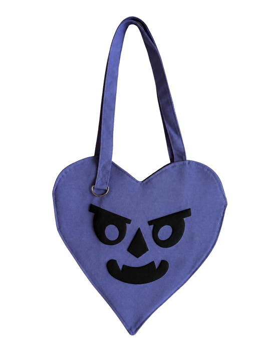 Vampire Buy me Books Boo Heart Tote