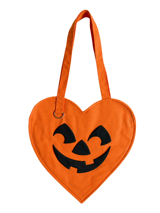 Pumpkin Buy me Books Boo Heart Tote