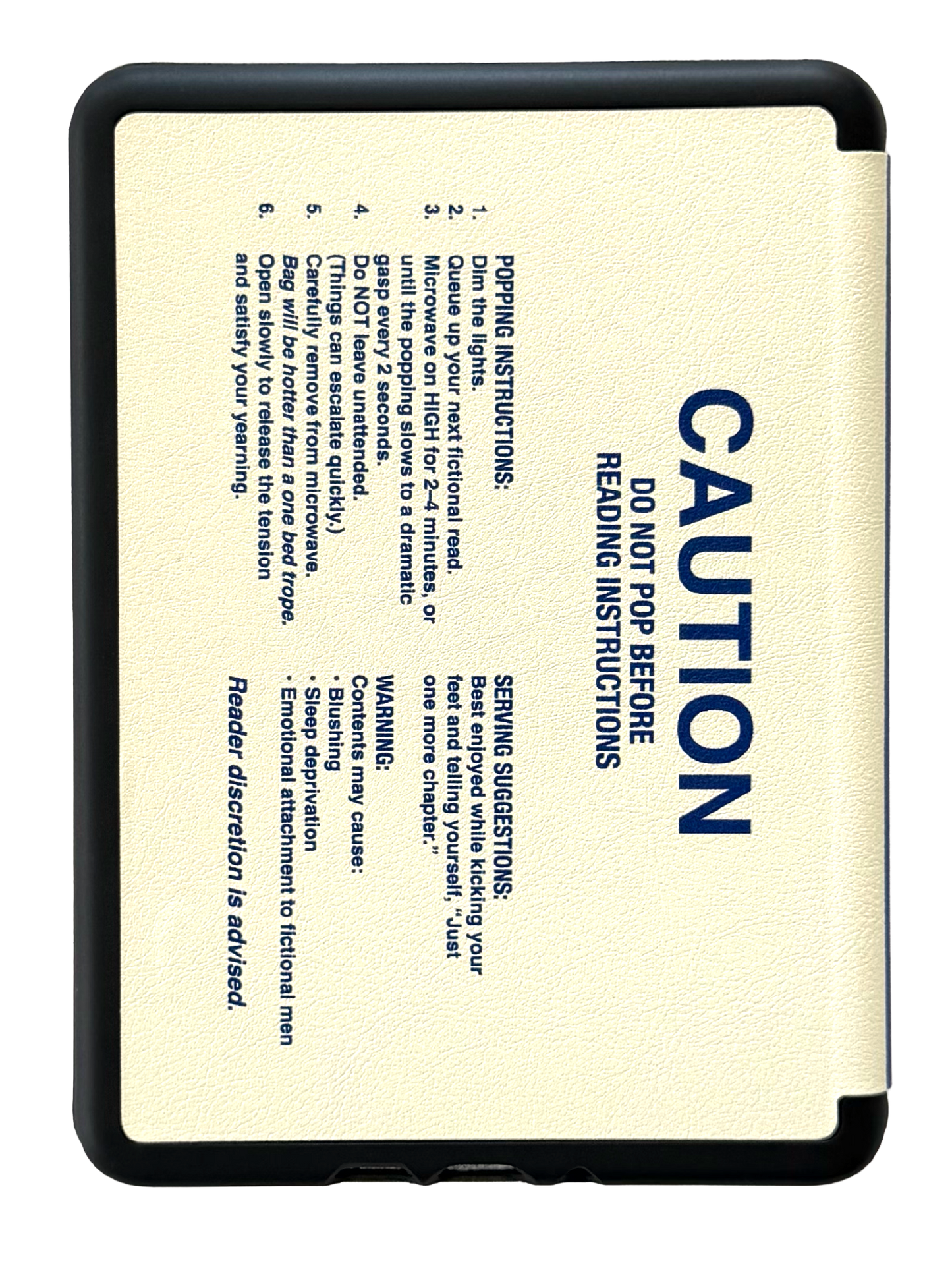 Smut Lovers Popcorn Kindle and Kobo Case