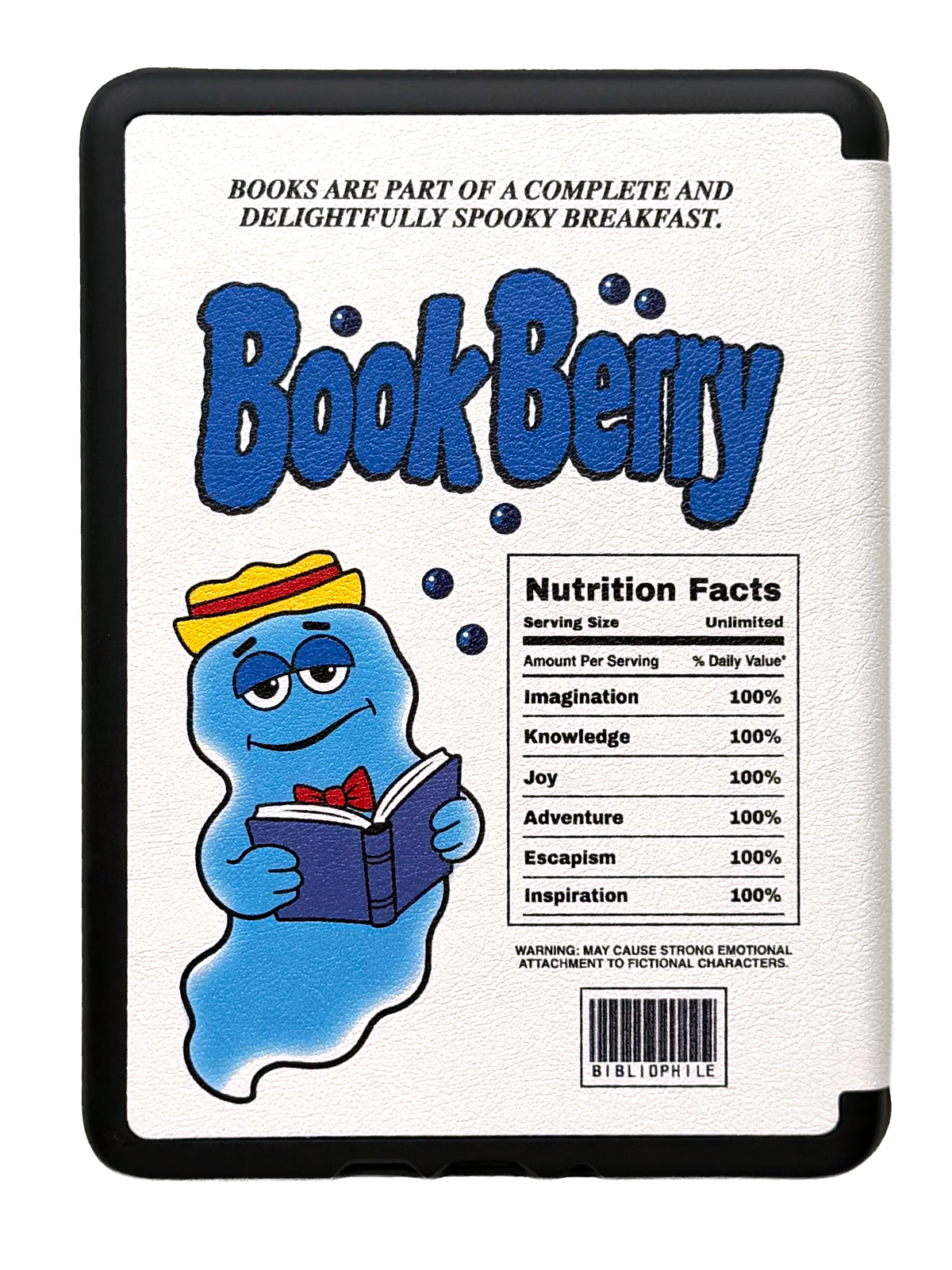 Book Berry Vintage Cereal Kindle and Kobo Case