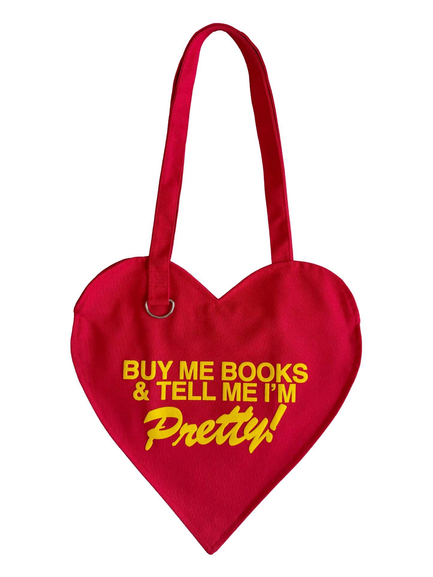 RESTOCKED - Buy Me Books Heart Tote