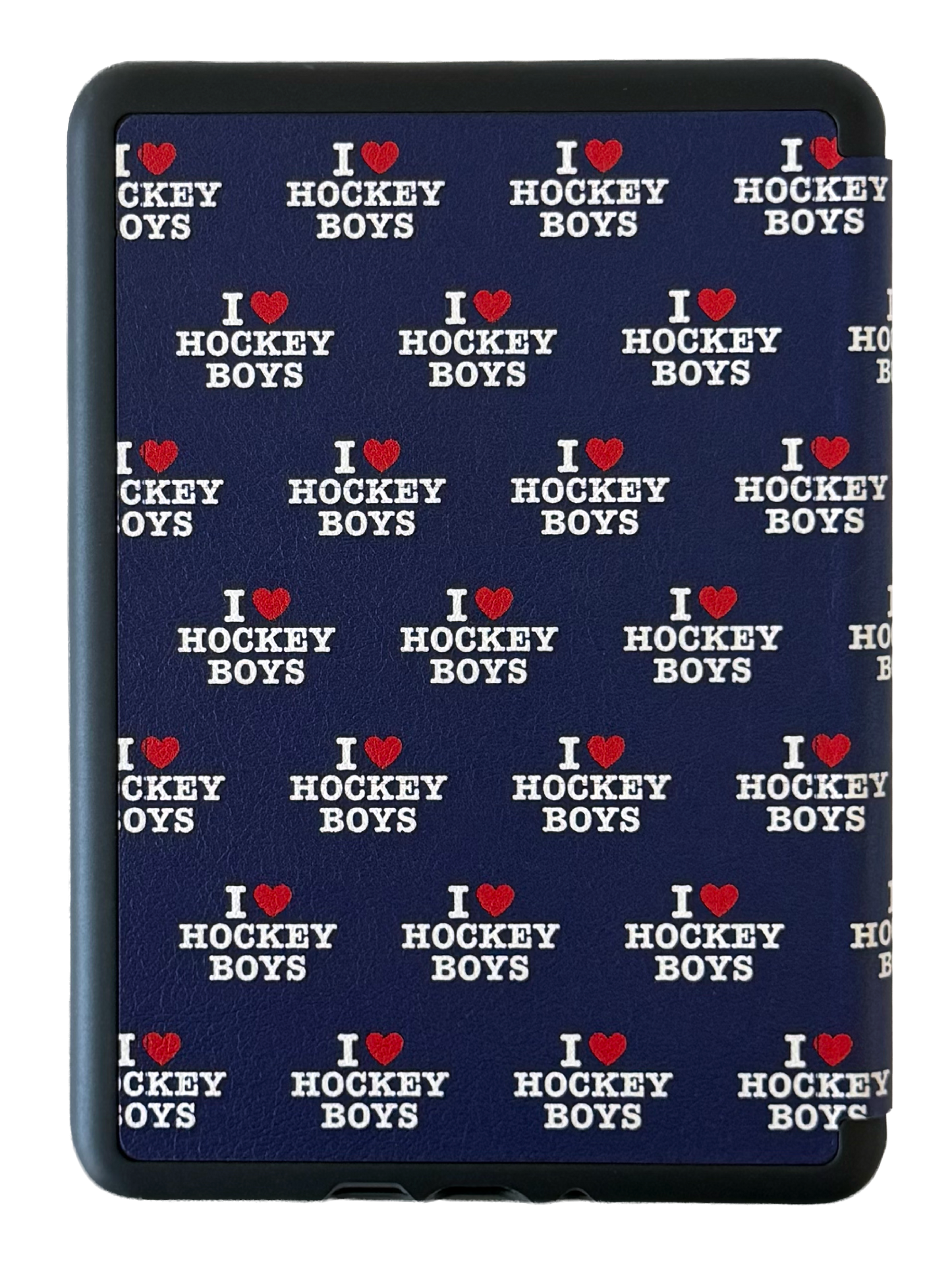 RESTOCKED - I Love Hockey Boys Kindle and Kobo Case
