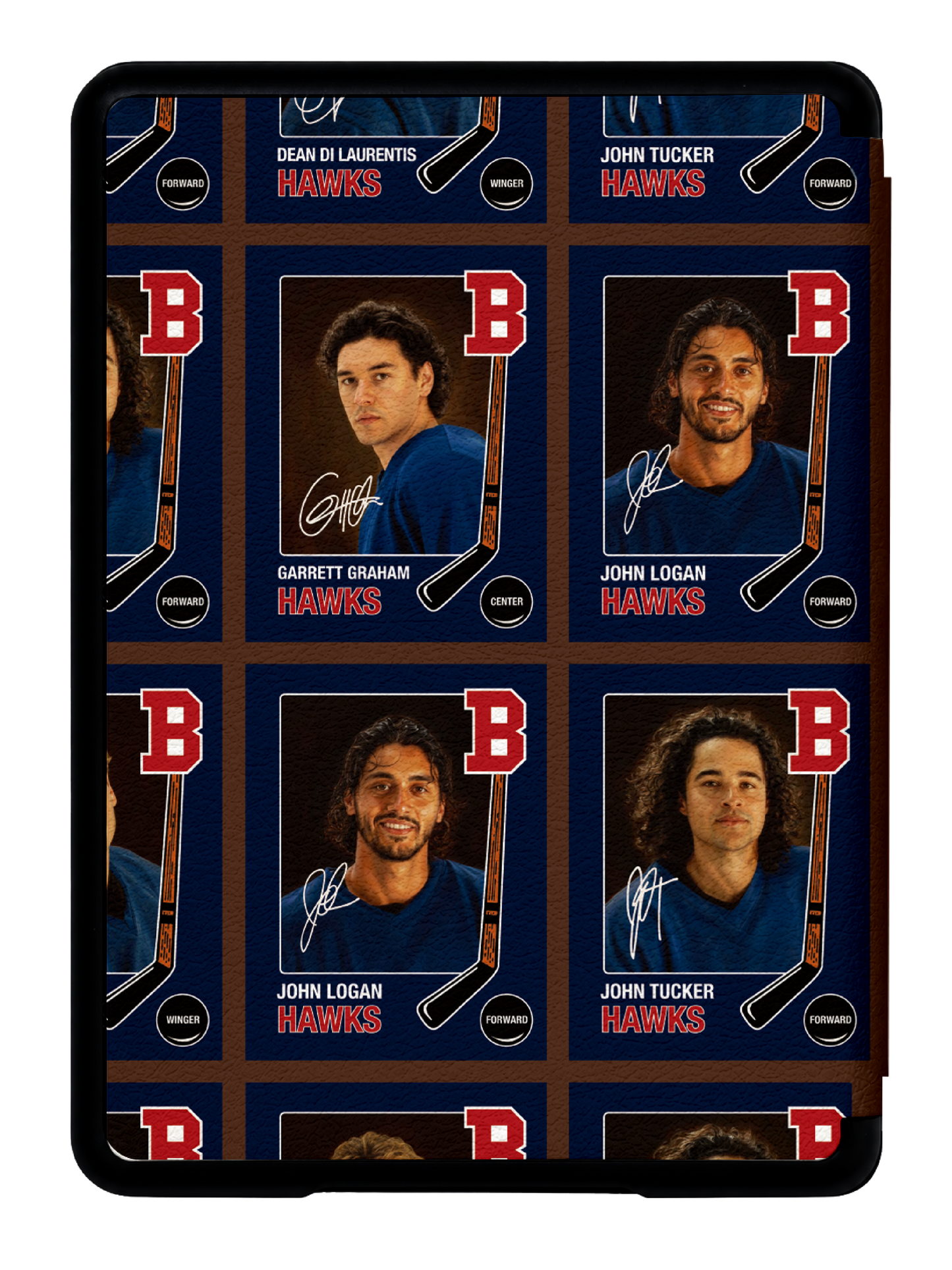 RESTOCKED - Briar Hockey Cards Kindle and Kobo Case