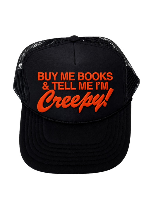 Buy Me Books Creepy Trucker Hat - PRE ORDER