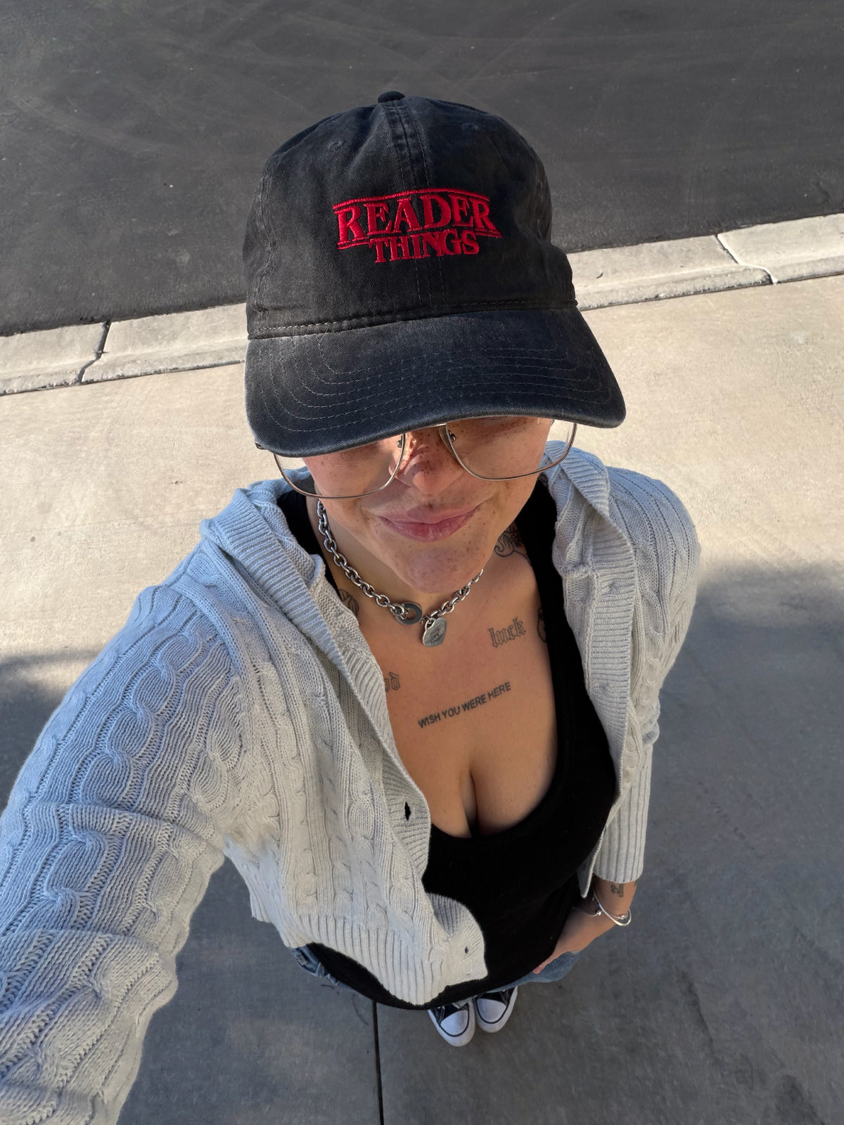 Strange Reader Things Dad Hat