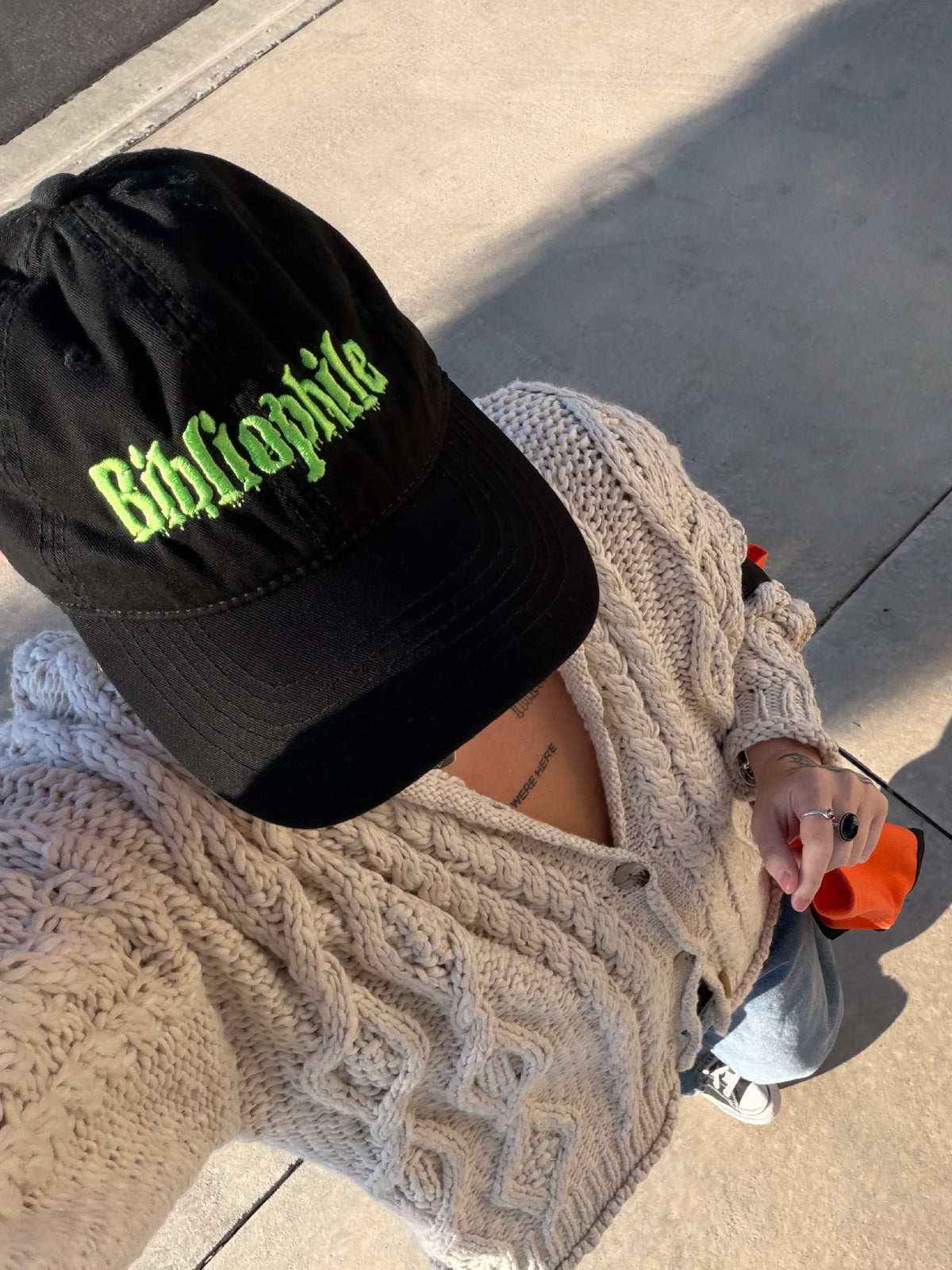 Bibliophile Slime Dad Hat