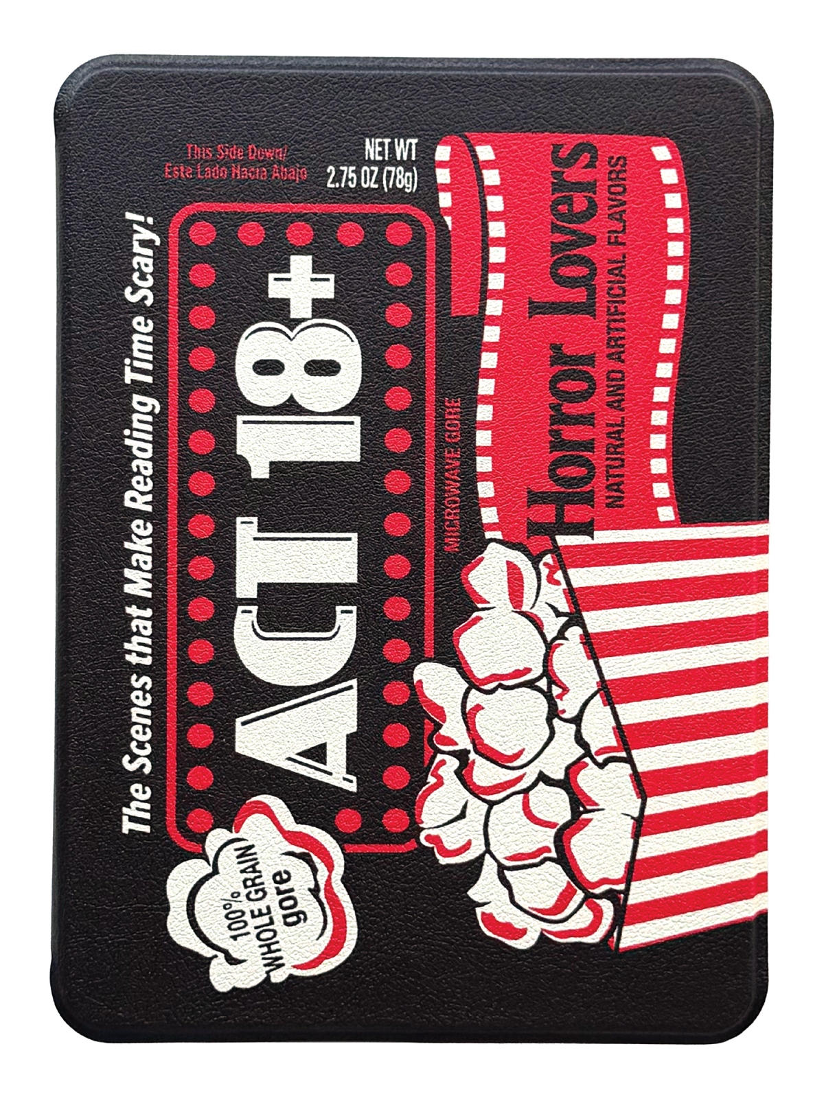 Horror Lover Popcorn Kindle and Kobo Case