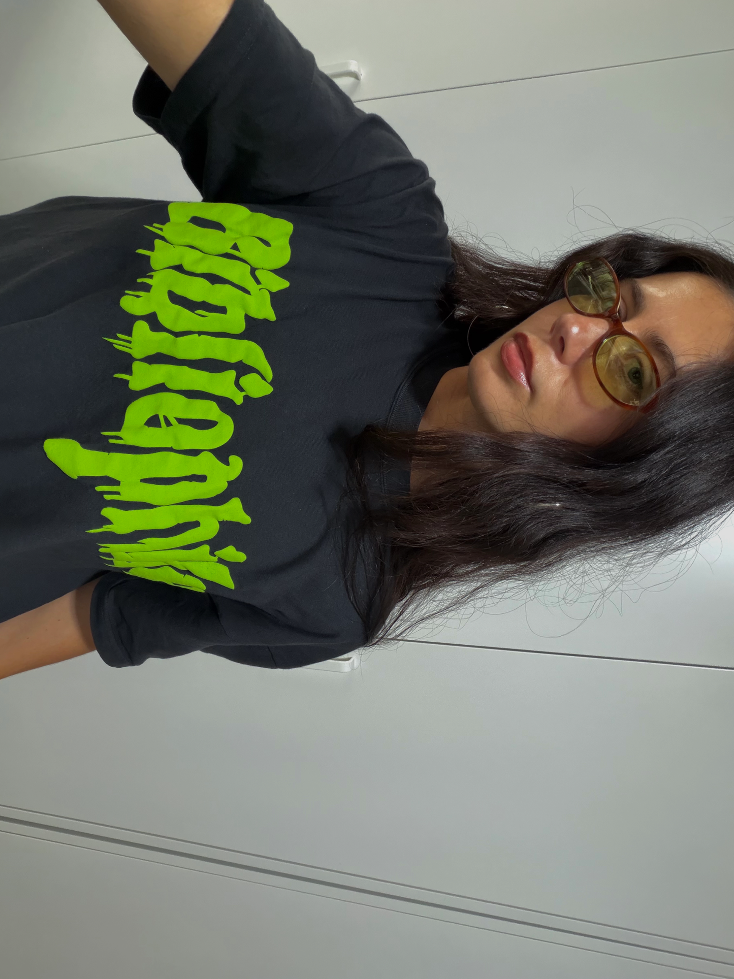 Bibliophile Slime Oversized Tee