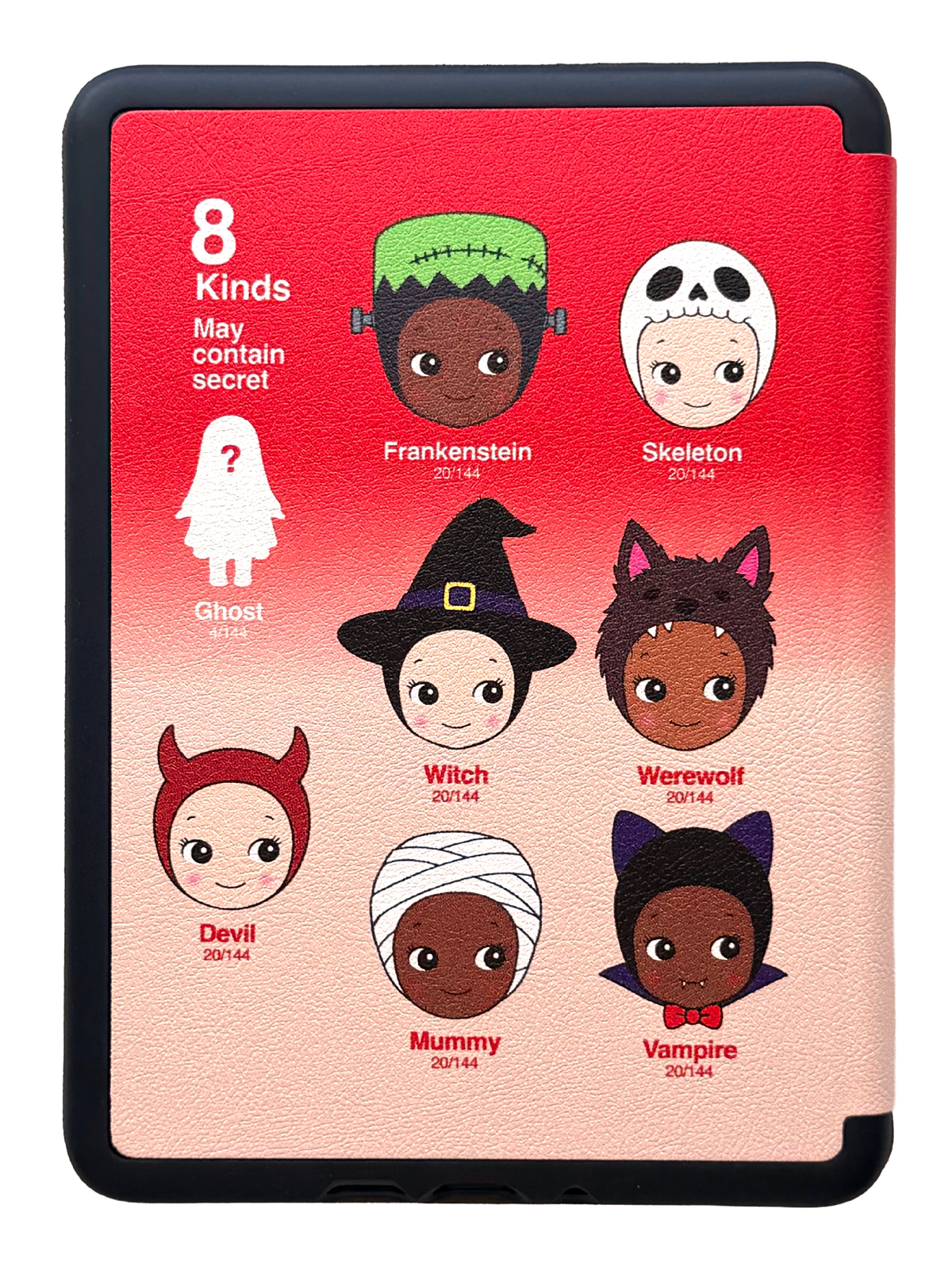Skeleton Reading Angel Kindle and Kobo Case