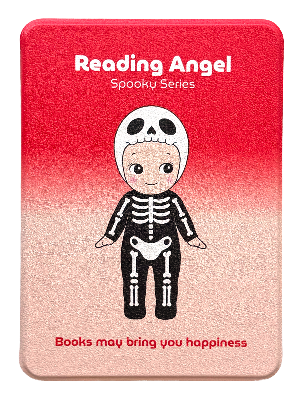 Skeleton Reading Angel Kindle and Kobo Case