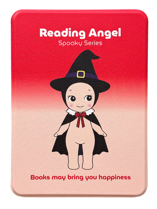Witch Reading Angel Kindle and Kobo Case