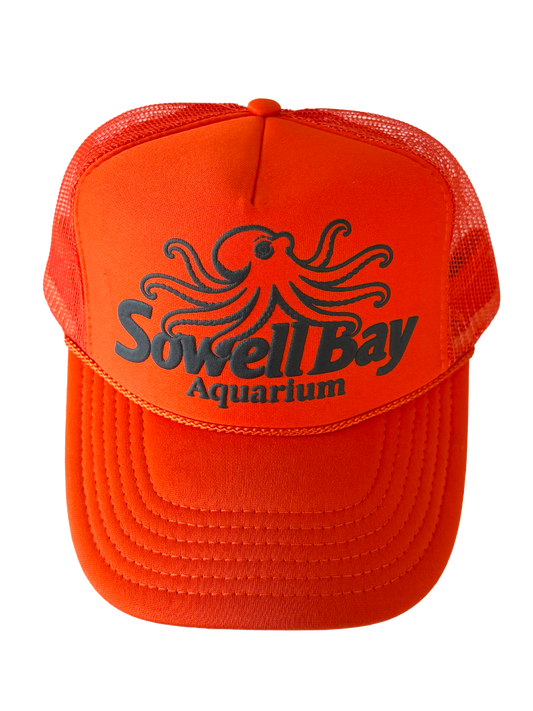 Sowell Bay Aquarium Trucker Hat