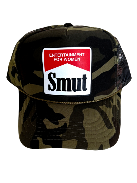 Smut Addiction Camo Hat - PRE ORDER (Ships Aug 29)