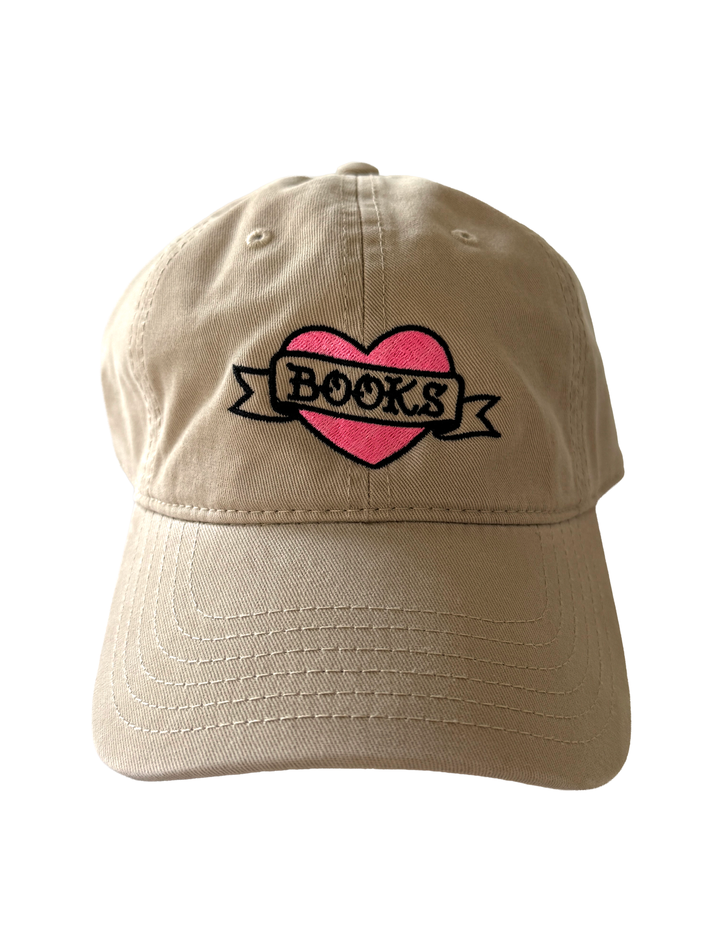 Books Heart Dad Hat