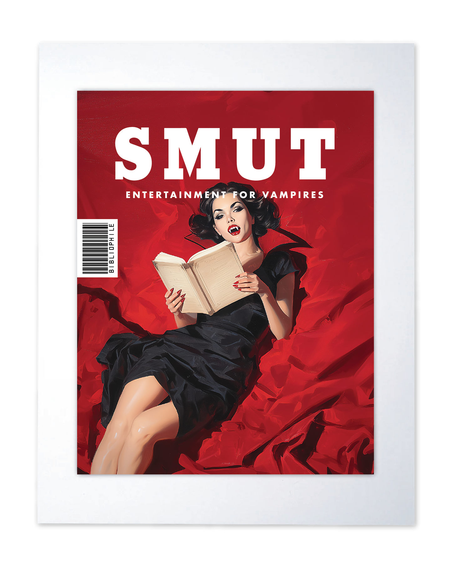 Vampire Smutgirl Art Print