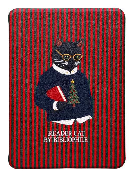 Christmas Reader Cat Kindle and Kobo Case
